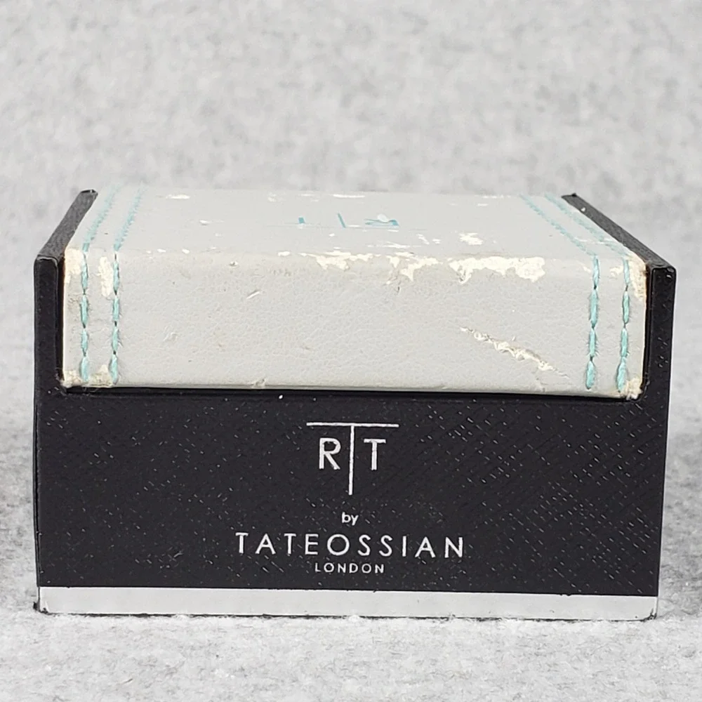Tateossian London Mechanical‎ Cufflinks Sterling Silver Watch Movement Steampunk